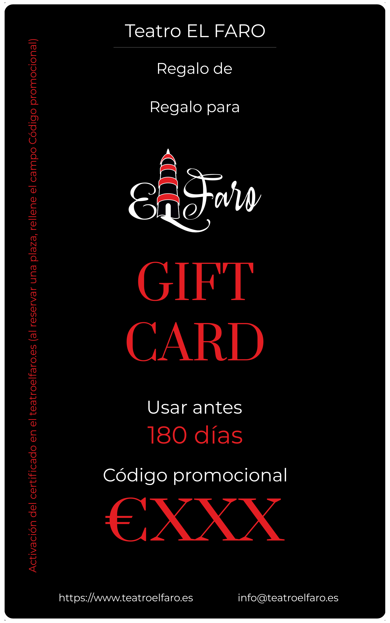 Índice de tarjetas de regalo negras, RU 380 gift-cards-index-black-ru-380